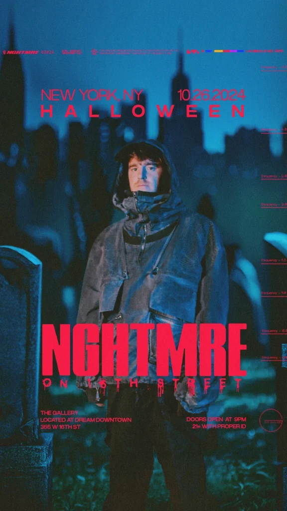 dj nghtmre halloween party at gallery nyc