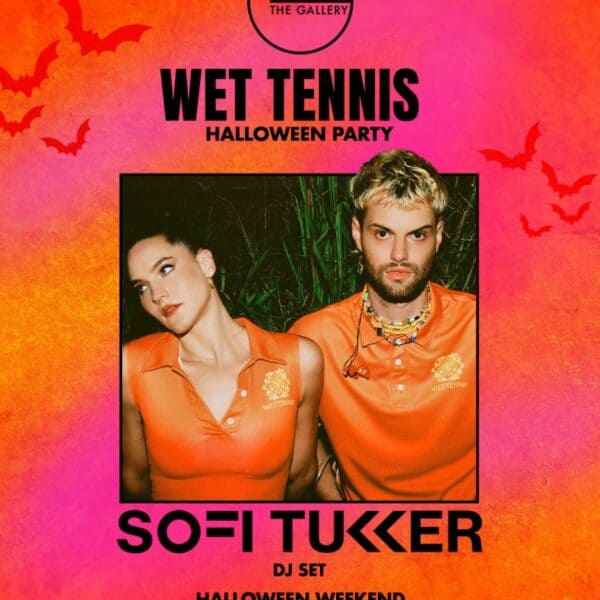wet tennis halloween party with sofi tukker dj set