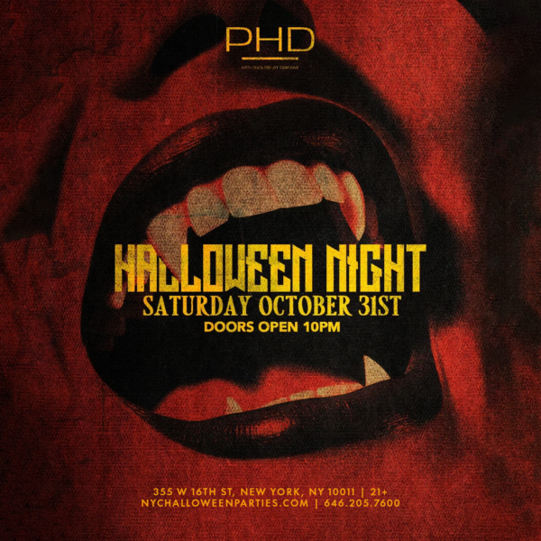2026 Halloween Party at PHD Rooftop NYC