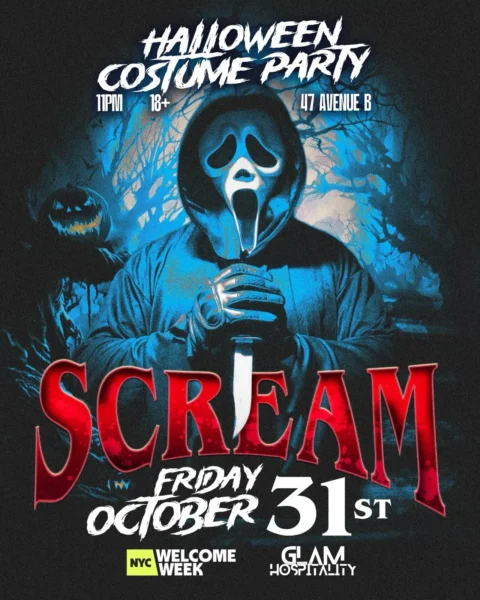 halloween night 18 and over at Lamias