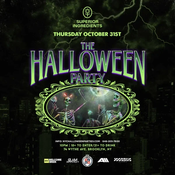 Superior Ingredients Halloween 18 and over party