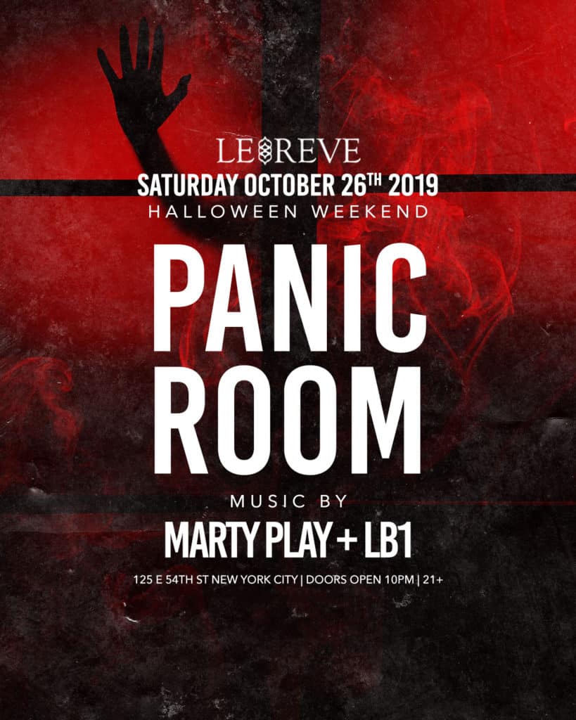 halloween party at le reve nyc