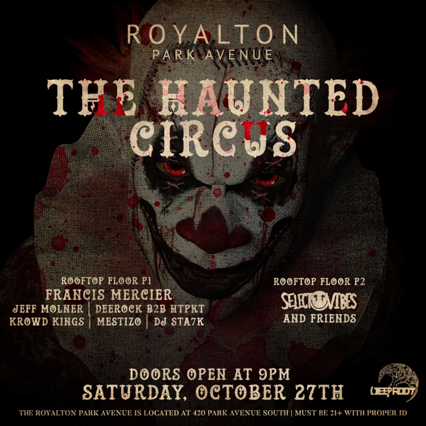 Halloween Party at the Royalton Park Ave