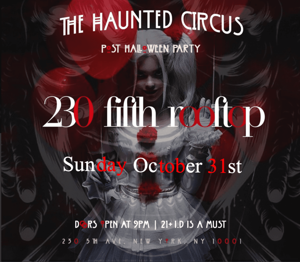 230 5th empire room halloween night party