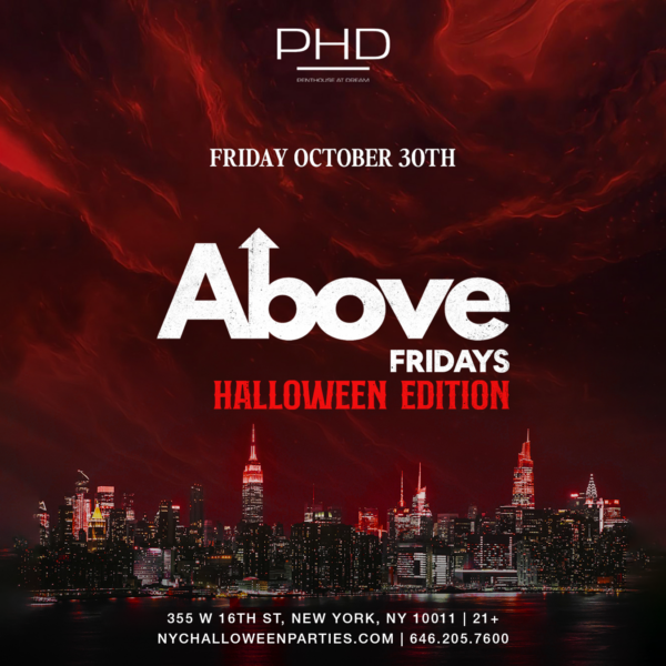 2026 Halloween Party at PHD Rooftop inside Dream Hotel Downtown