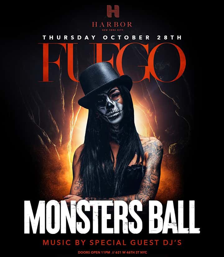 harbor rooftop halloween party
