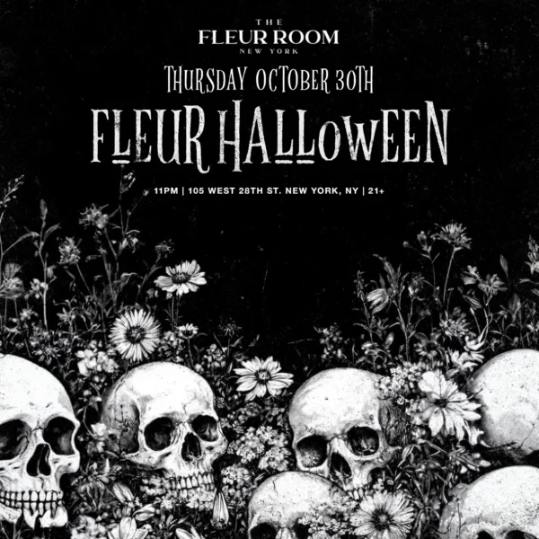fleur room halloween party
