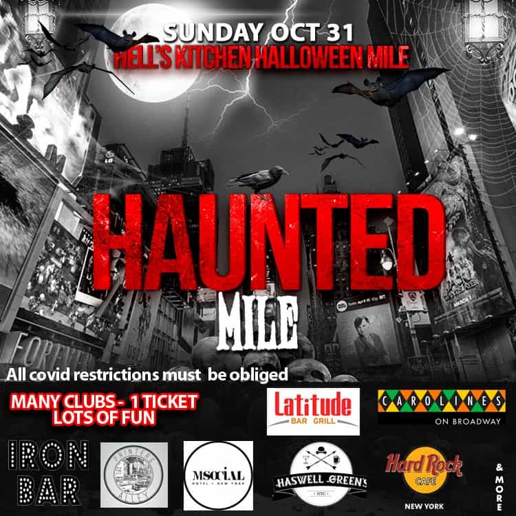 nyc halloween bar crawl