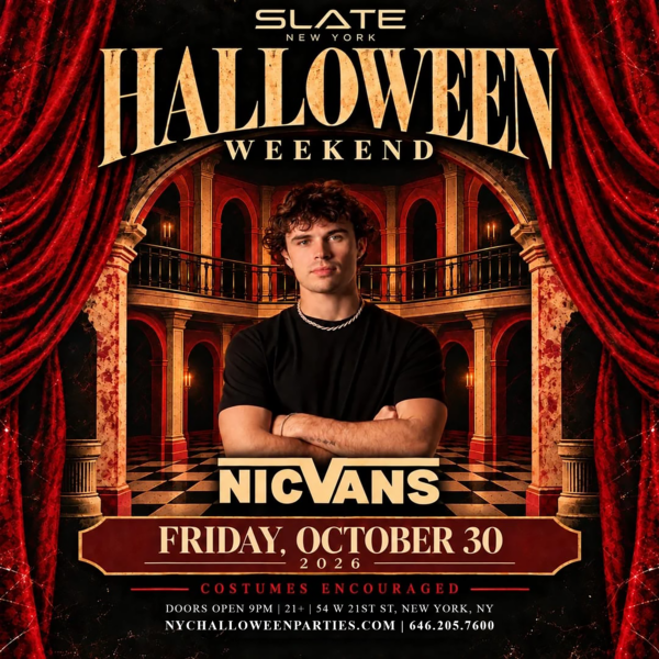 2026 Slate Halloween Party with Nic Vans