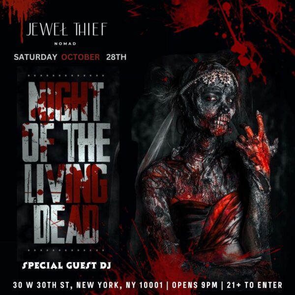 halloween party at jewel thief nomad 10/28/23
