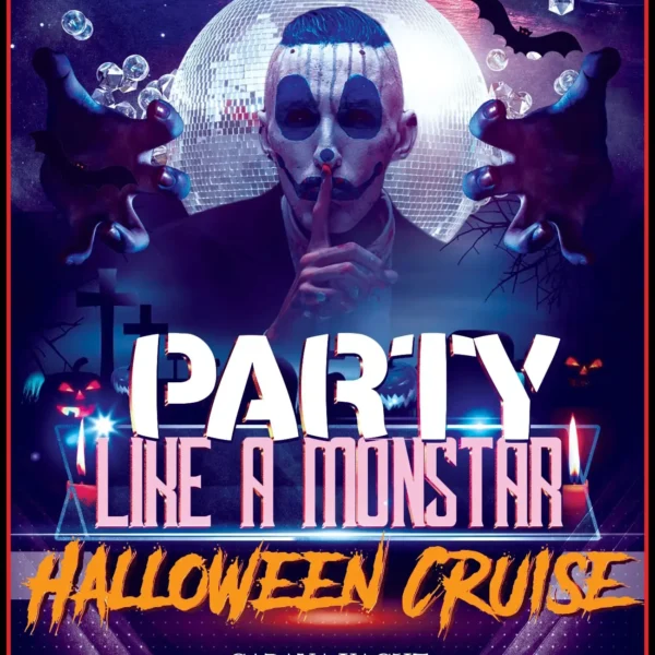 Party like Monstar Halloween Party Cabana Yacht