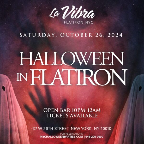 nyc halloween party at la vibra flatiron