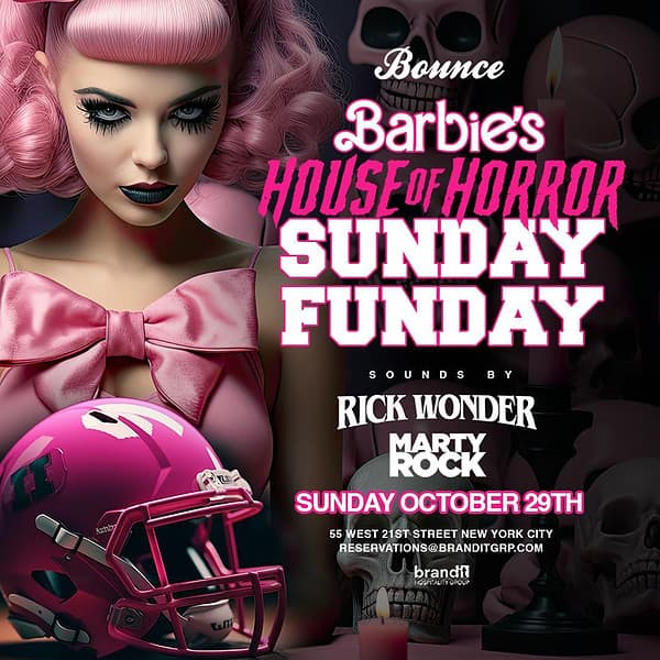 halloween sunday party at bounce nyc