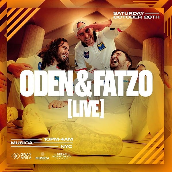 Oden & Fatzo Live at Musica NYC Halloween Party