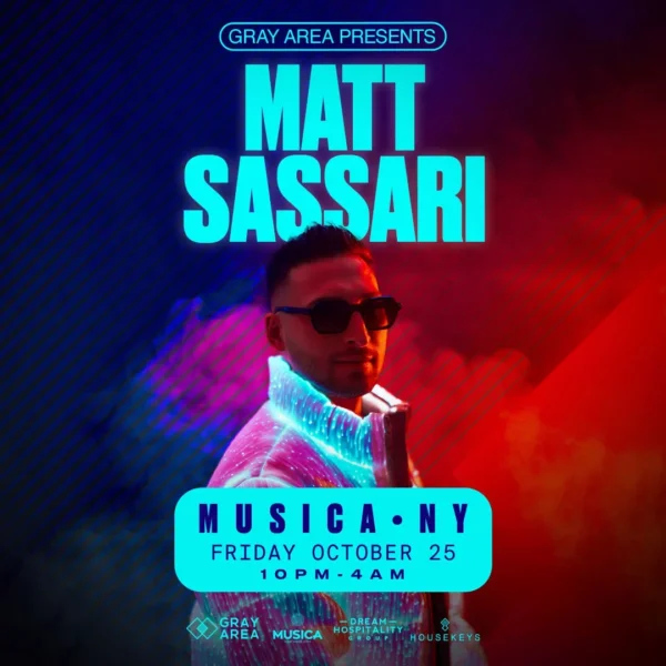 MATT SASSARI at Musica Halloween Weekend