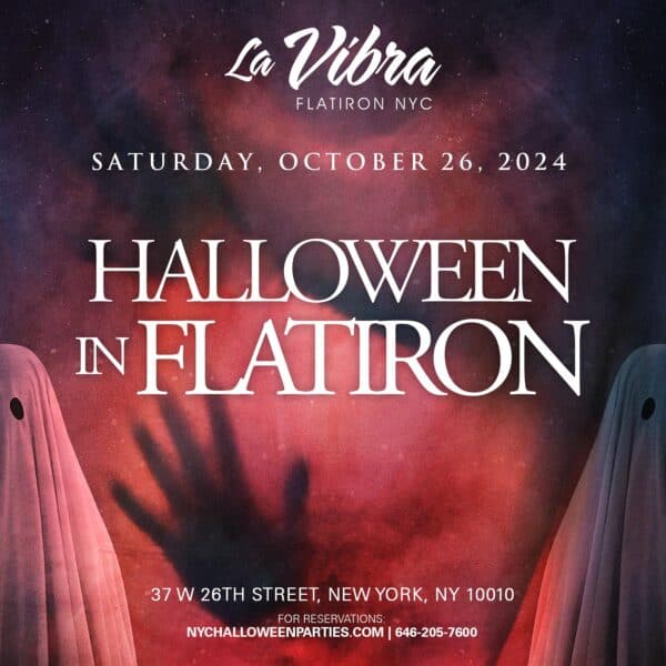 nyc halloween party at la vibra flatiron
