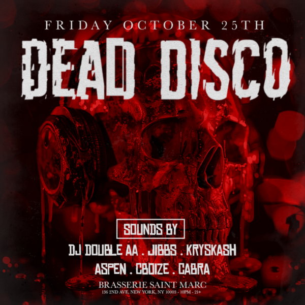 brasserie saint marc halloween party