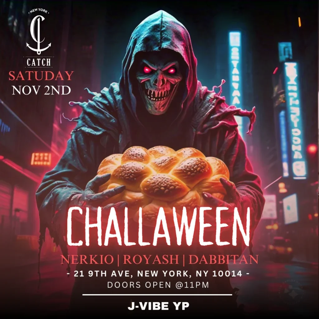 challoween party at catch rooftop nyc
