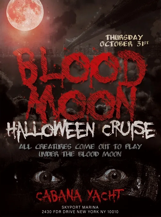 halloween night party cruise aboard cabana yacht