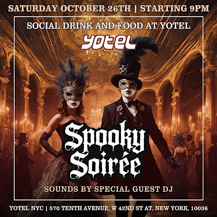 halloween party at yotel nyc