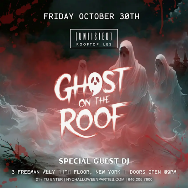 Unlisted Rooftop Hallween Party in NYC